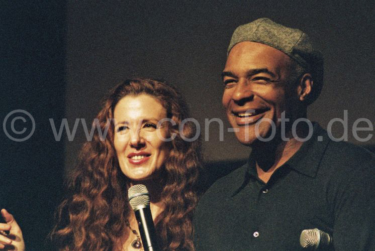 Michael Dorn und Suzie Plakson