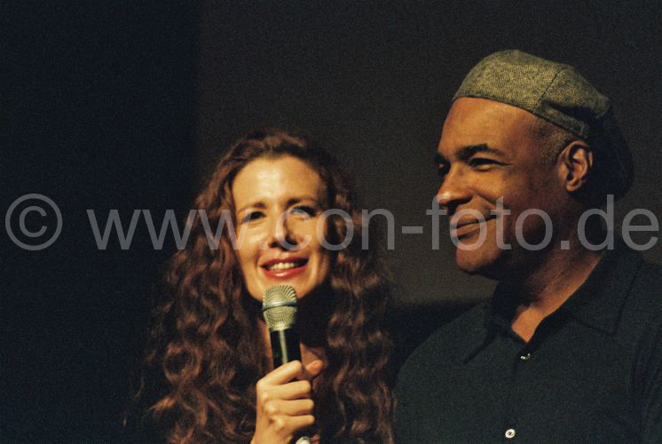 Michael Dorn und Suzie Plakson