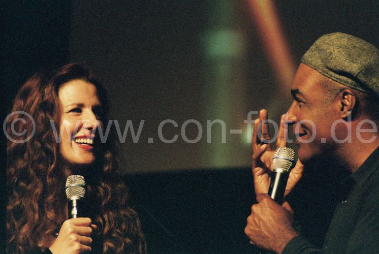 Michael Dorn und Suzie Plakson