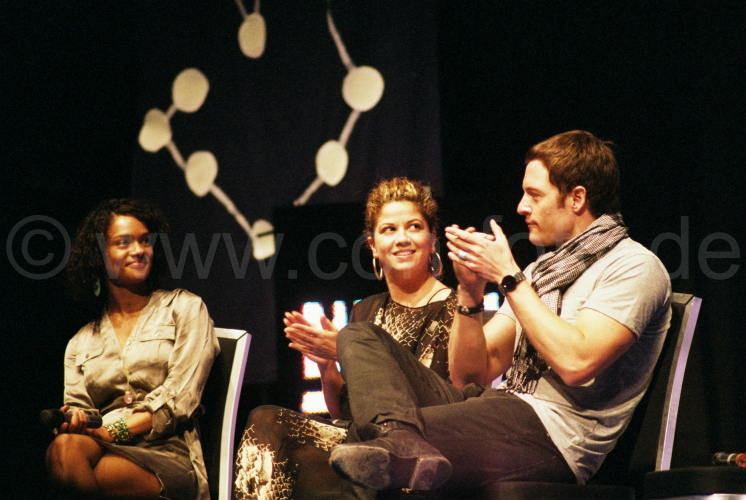 Kandyse McClure, Luciana Carro und Tahmoh Penikett