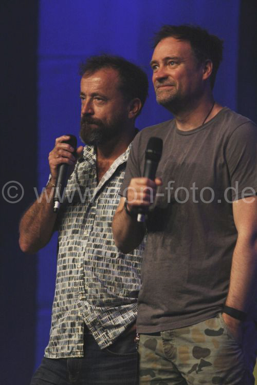 David Nykl und David Hewlett