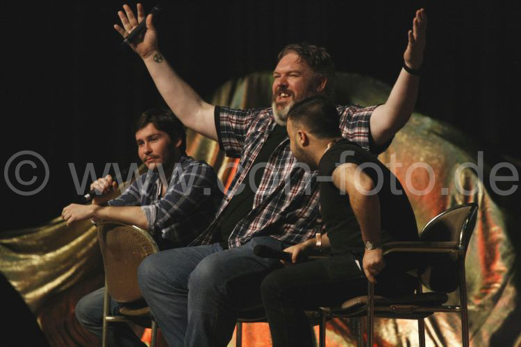 Daniel Portman, Kristian Nairn und Luke Barnes