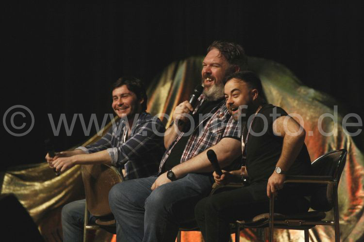 Daniel Portman, Kristian Nairn und Luke Barnes