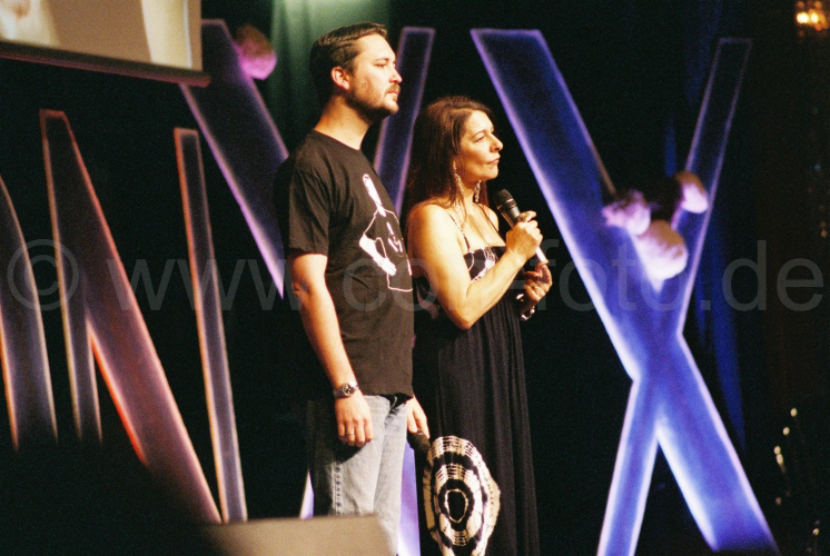 Marina Sirtis und Wil Wheaton